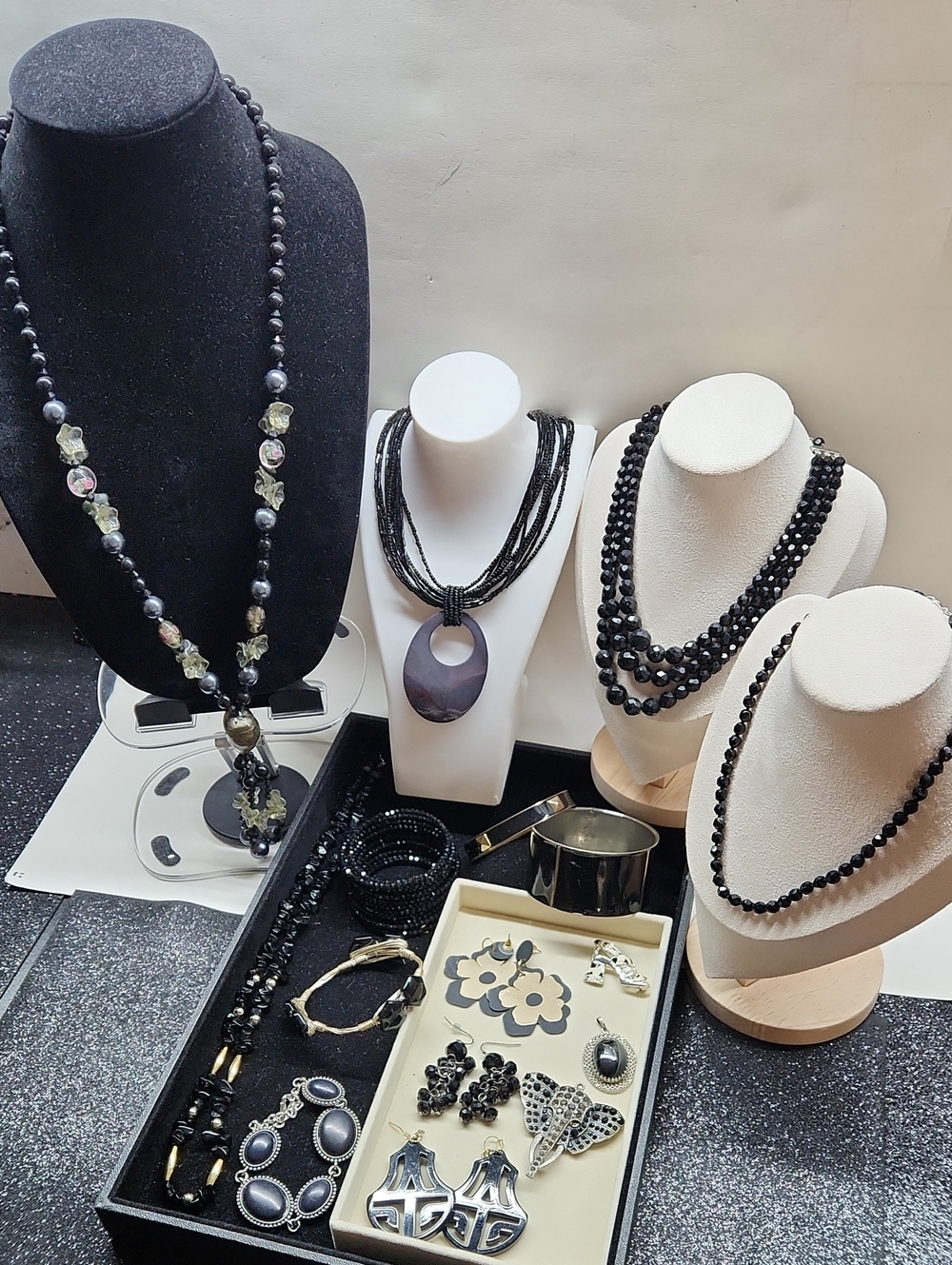 Black Themed Jewelry Bundle